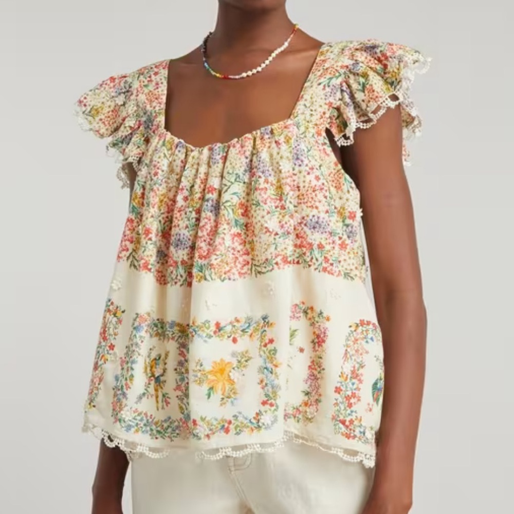 FARM Rio Multicolor Floral Blouse - Picture 2 of 12